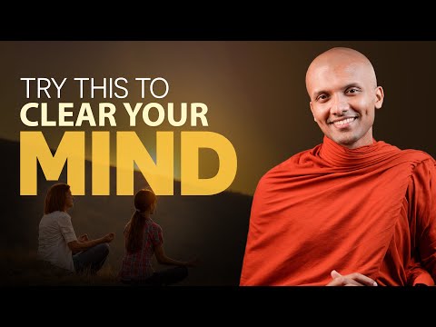 Try This To Clear Your Mind | Buddhism In English