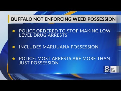 Buffalo not enforcing marijuana possession
