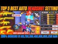 Free Fire Max Auto Headshot Trick 2026 Sensitivity Setting 2gb 4gb 6gb Ram Headshot Sensitivity