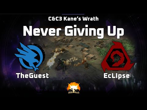 Kane's Wrath: TheGuest (GDI) vs EcLIpse (Nod) - Never Giving Up