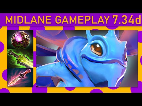 ⭐MidOne Puck 20 Kills! Mid Gameplay - Dota 2 Top MMR
