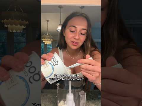 Banana cream pie cottage cheese ice cream, trust!