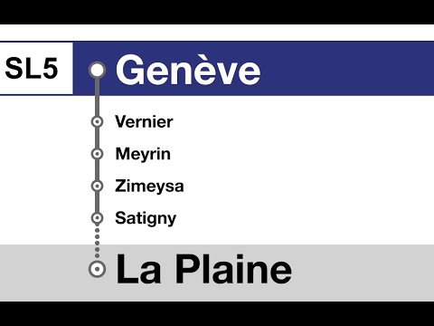 annonces CFF » SL5 Genève — La Plaine (Léman Express) (2023) | SLBahnen