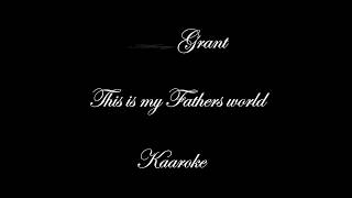 This is my fathers world - By Amy Grant Karaoke