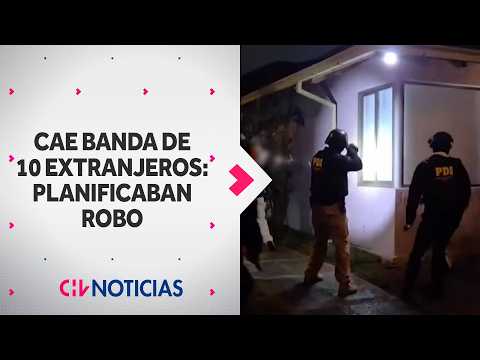 Capturan a 10 miembros de banda criminal que planeaban homicidio en San Clemente - CHV Noticias