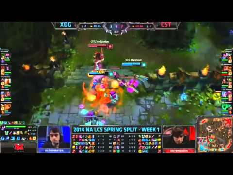 CST Zionspartans Yasuo Highlights vs XDG [NA LCS]
