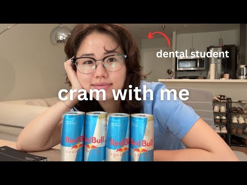 cram for a final exam with me