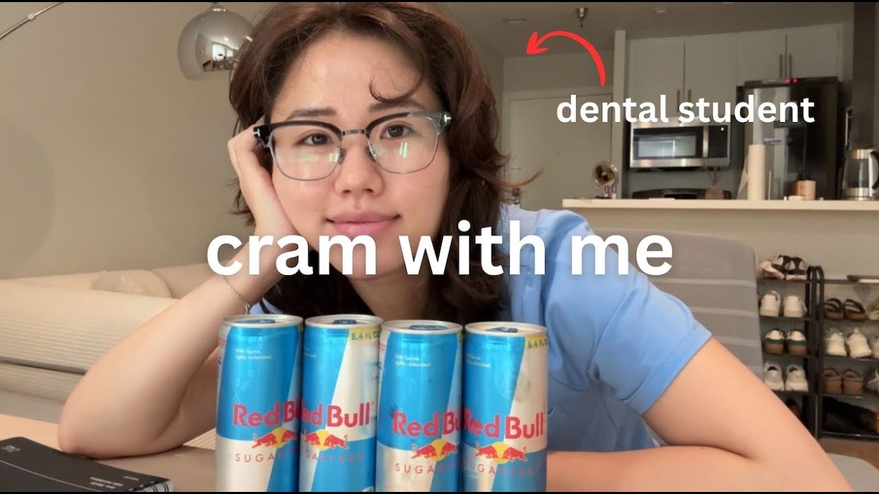 cram for a final exam with me