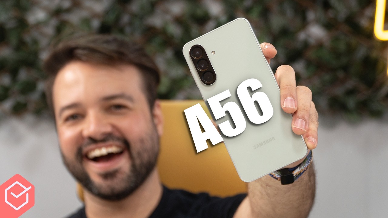 🔥 NOVO GALAXY A56! // o SAMSUNG MAIS PROCURADO ganhou uma ATUALIZAÇÃO! Unboxing e Impressões!
