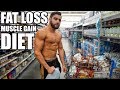 My Diet Meal By Meal | Eating For Fat Loss and Muscle Gain