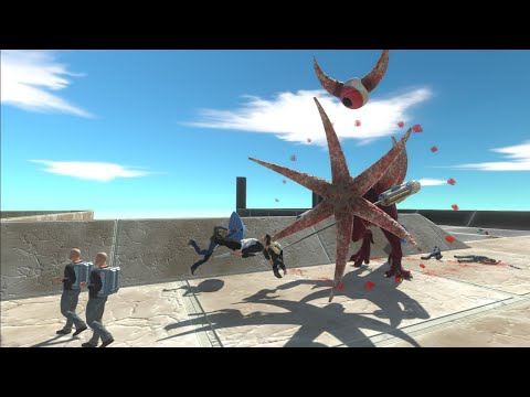 Escape from Meat Grinder Alien - Escape from Monster - Animal Revolt Battle Simulator
