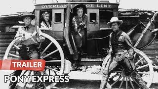 Pony Express 1953 Trailer | Charlton Heston | Rhonda Fleming