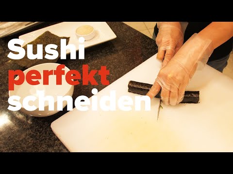 Mit diesem Hack schneidest Du Dein Sushi perfekt 🔪🍣