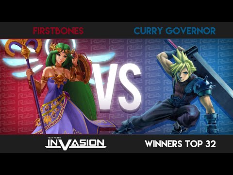 Invasion Italy | Winners Top 32: FirstBones (Palutena) Vs Curry Governor (Cloud)