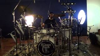 DE LA MUERTE - "Silver Bullet" - Drum Cam By Luca Ciccotti