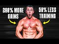 How to 2X your Gains By Cutting your Training in Half