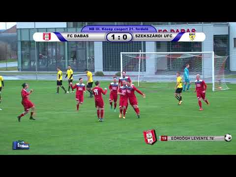 FC DABAS - SZEKSZÁRDI UFC     2 -0      ( 0 - 0 )