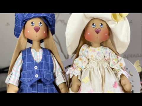 Mascotes de Adam e Danielle