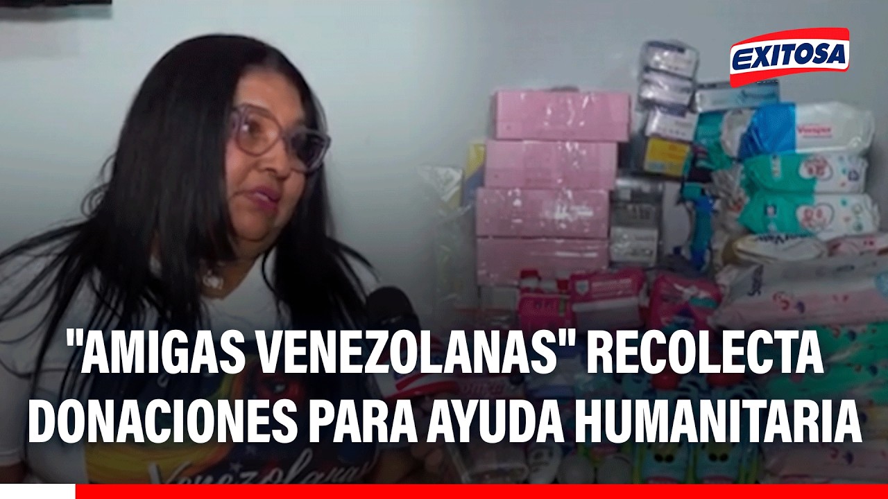 🔴🔵 SJL: Centro de acopio "Amigas Venezolanas" recolecta donaciones para ayuda humanitaria