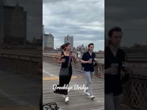 Brooklyn Bridge In New York City ( Full HD Video)2022