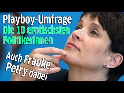 Playboy Umfrage: Die 10 erotischsten Politikerinnen Deutschlands