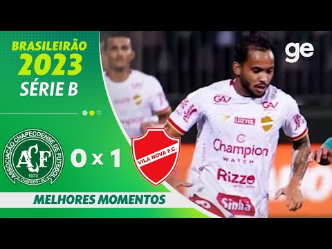 Gols e lances de Chapecoense x Vila Nova-GO