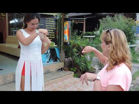 Nathalie et Jean-Marc en Thaïlande " Cha-Am Beach " .......