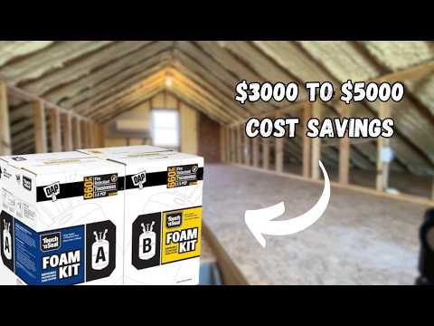 DIY Spray Foam Insulation: How I Insulated My Attic and Saved Thousands