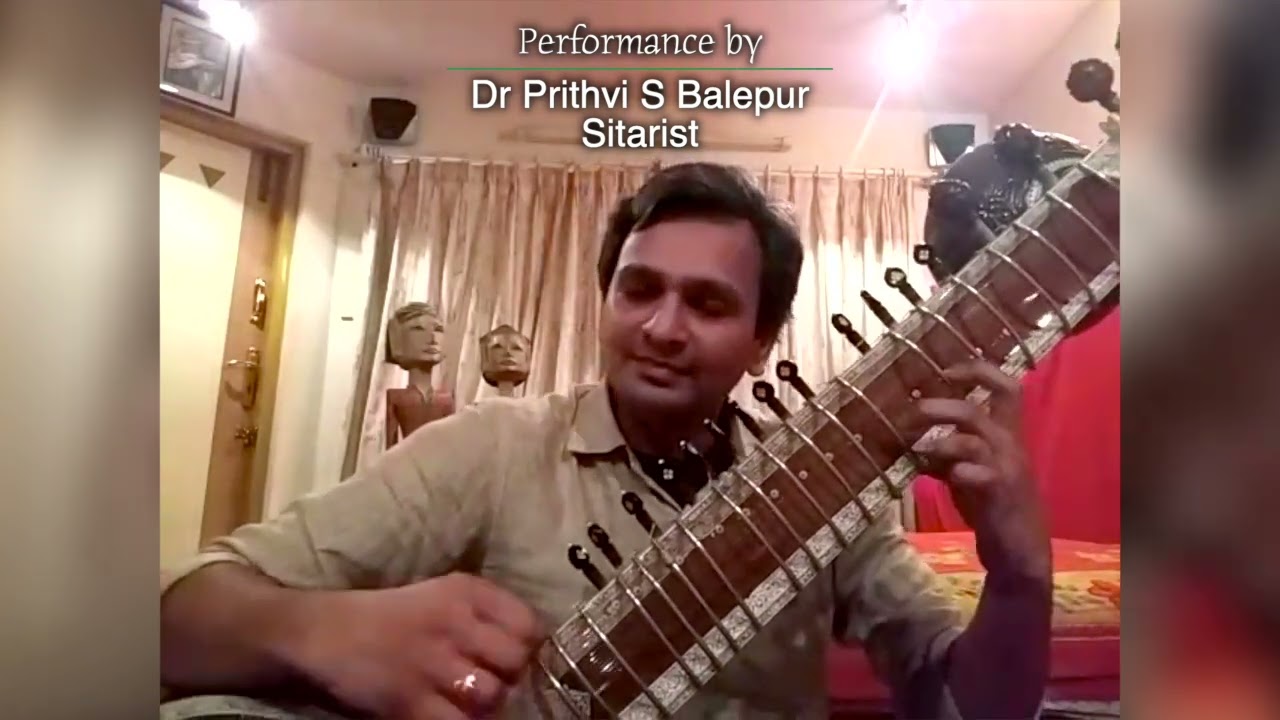 Dr. Prithvi sitar performance