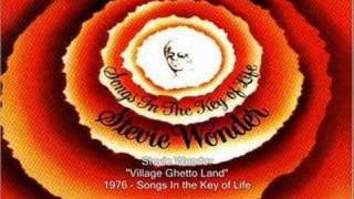 Stevie Wonder - Village Ghetto Land