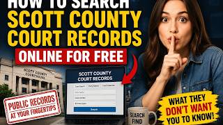 How to search Scott County court records online for free