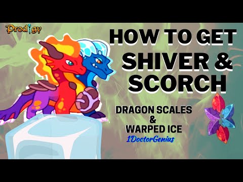 Prodigy EASIEST WAY: STEPS to catch LEVEL 92 "SHIVER & SCORCH, DRAGON SCALES & WARPED ICE"