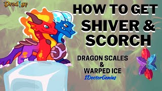 Prodigy EASIEST WAY: STEPS to catch LEVEL 92 "SHIVER & SCORCH, DRAGON SCALES & WARPED ICE"