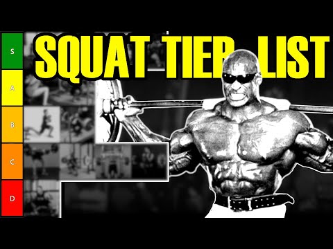 Best and WORST Squat Exercises for Strength (Ranked!)
