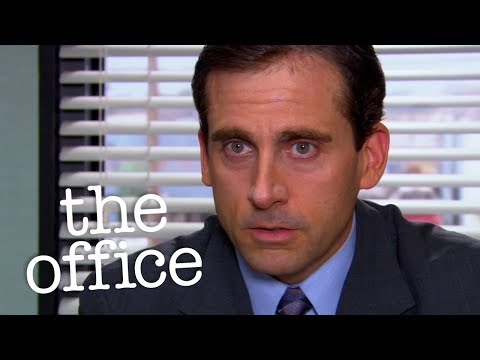 Michael's Fake Stairs Trick  - The Office US
