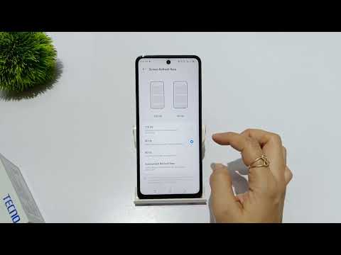 Set 120 hz screen refresh rate in tecno camon 20 | tecno camon 20 pro screen refresh rate kaise kare