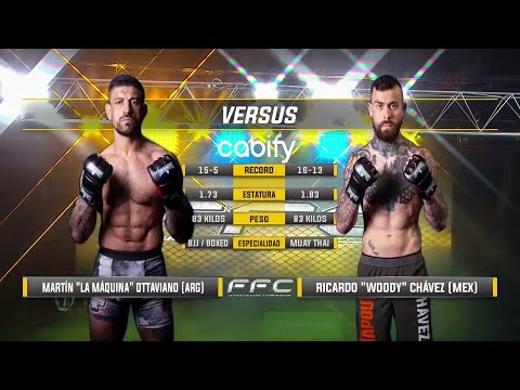 FFC 52: Martín 'La Máquina' Ottavio 🇦🇷 vs 🇲🇽 Ricardo 'Woody' Chávez | FUSION FIGHTING CHAMPIONSHIP