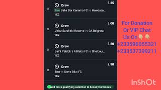 96 ODDS || Free & Unfailing bet today#update #1xbet #money #sportybet