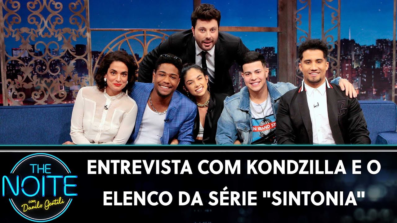 Entrevista com Kondzilla e o elenco da série "Sintonia"  | The Noite (07/08/19)