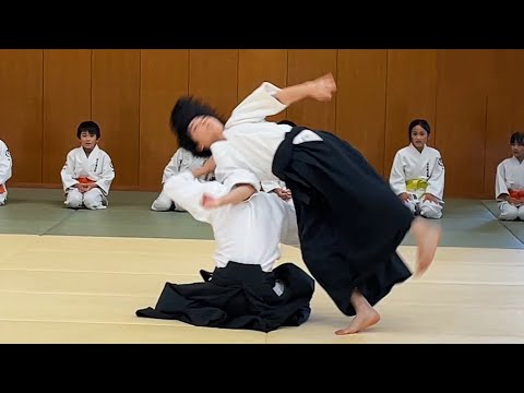 Dynamic and beautiful Aikido by Aikido Shinburenseijuku