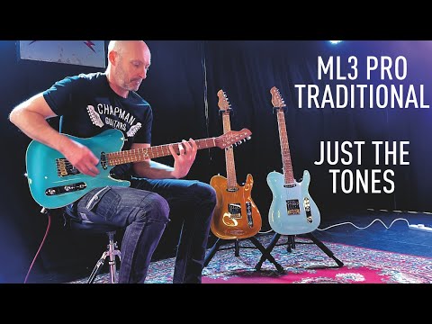 Chapman Guitars ML3 Pro Traditional Just The Tones Demo