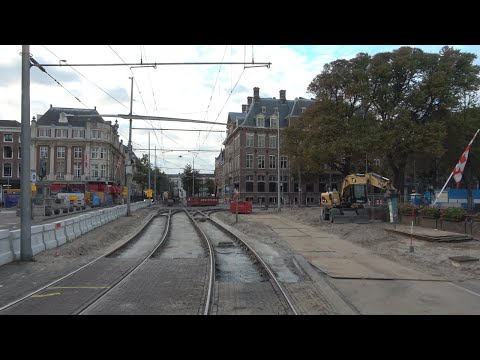 HTM MAT-rit 72 Remise Lijsterbes - Remise Scheveningen via Den Haag Centrum | GTL8 3134 | 2020