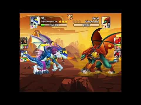 BATALLA EPICA DRAGON CITY mi dragon extraterrestre azul gana VS todos!!