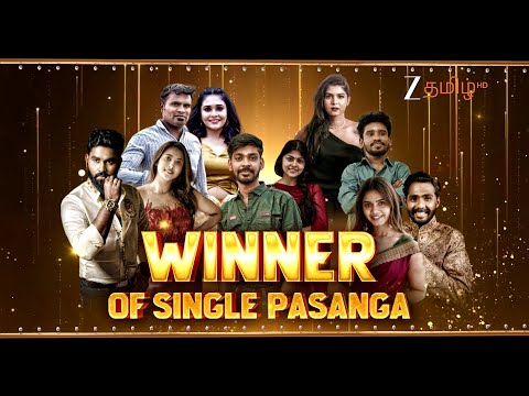 Single Pasanga | Grand Finale | 21st December, Sunday, 8:30 PM | Promo | Zee Tamil .