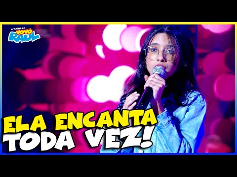 HELOISA GIBERTONI de 14 anos CANTOU - "Love Me Like You Do" | VOVÔ RAUL GIL