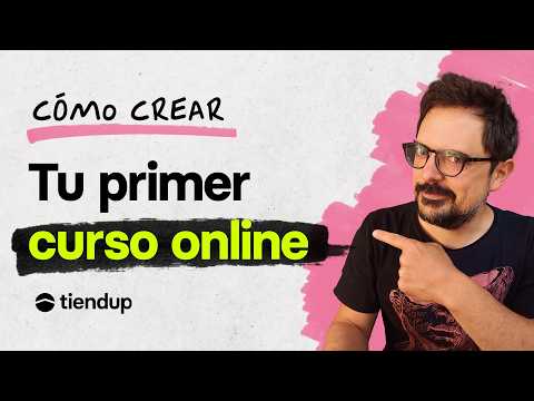 Your first online course 👉 Everything you need to know step by step