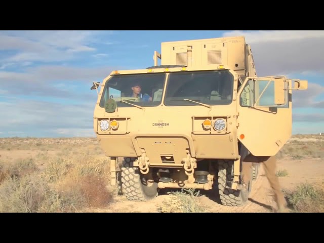 Military HighTech, High Energy Laser Mobile Demonstrator