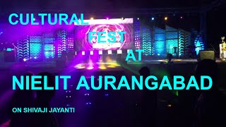 Cultural Festival At NIELIT AURANGABAD On the Occasion of Shivaji Jayanti