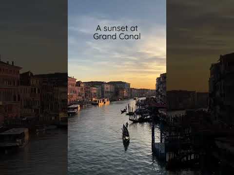 A Sunset at Grand Canal | Venezia | Italia | Travel