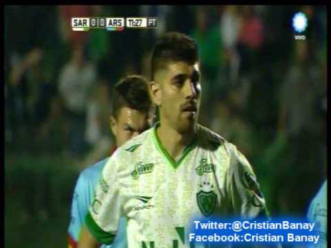 Sarmiento 1 Arsenal 0 (Relato Marcelo Schinca) Torneo Primera Division 2016